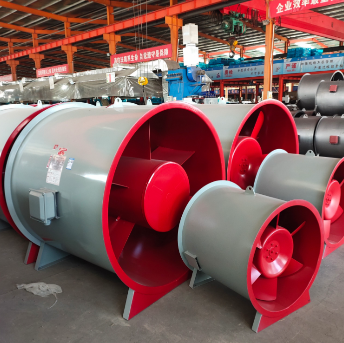 消防產(chǎn)品高溫排煙風機和排煙風機有什么不同？